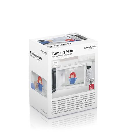 InnovaGoods Magnetronreiniger Fuming Mum cleaning product in packaging, designed for home cleaning and kitchen appliances.