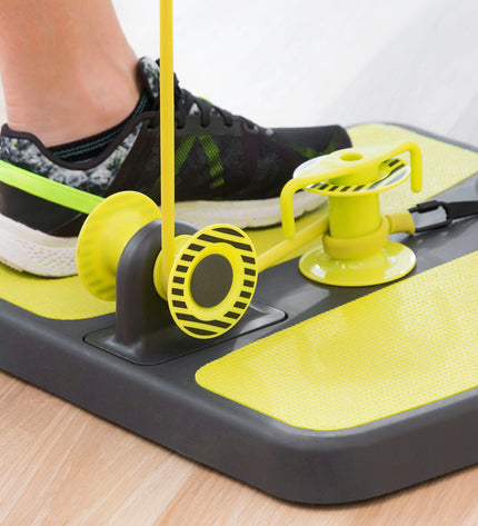 InnovaGoods fitness platform for glute and leg exercises with exercise guide, designed for sport and outdoor fitness workouts.
