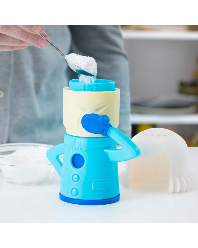 InnovaGoods koelkastdeodorant in a sleek white container, designed to keep refrigerators smelling fresh and clean.
