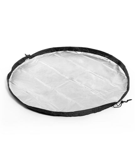 InnovaGoods 2-in-1 kids' room mat and waterproof gym bag, featuring a soft play mat and durable outdoor sports bag.