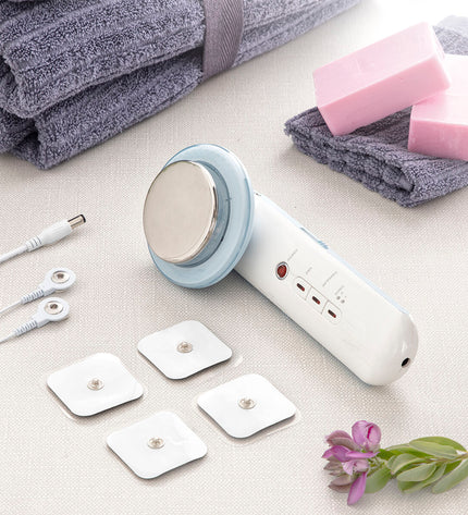 InnovaGoods CellyMax 3-in-1 ultrasound cavitation anti-cellulite stimulator with infrared and electrostimulation for wellness.