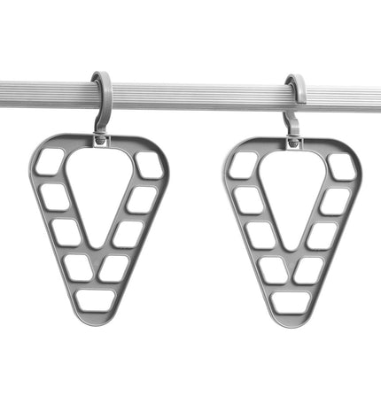 InnovaGoods organizer set for hangers, two-piece, compact storage solution for clothing organization in home and kitchen spaces.