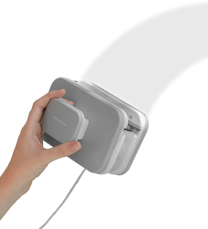 InnovaGoods Magnetische Ramenreiniger Klinduo for house cleaning, showing the magnetic cleaning tool with handle and cleaning pads.