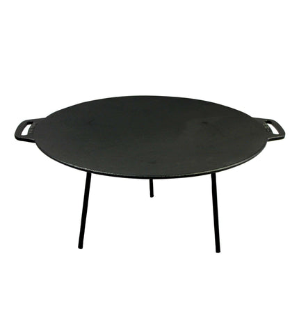 Fire Bowl Griddle Cast Iron with Legs 44 cm