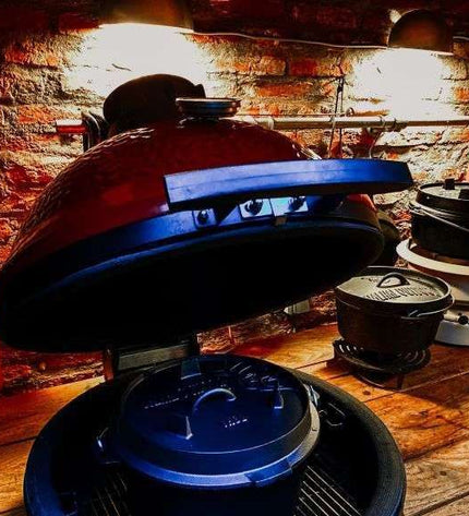Dutch Oven Roasting Pan Cast Iron 8 Liters