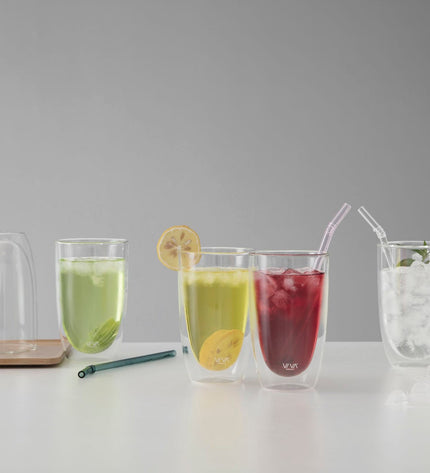 Lauren Glass Double-Walled 490 ml Set of 6 Pieces