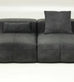 leather | dark grey