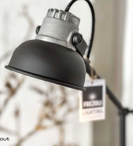Vloerlamp Frezoli Mazz - showroommodel (mat zwart)