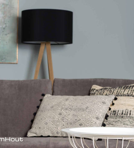 Vloerlamp Zuiver Tripod Wood - showroommodel