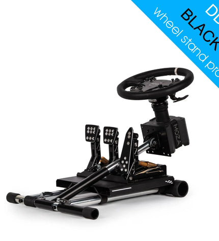 Wheel Stand Pro DD for Logitech, Fanatec, Moza Racing R9, R12 - BLACK