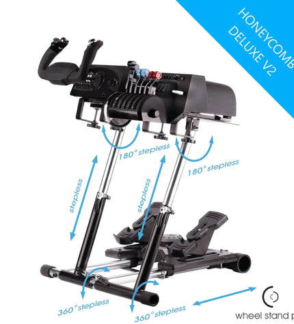 Wheel Stand Pro For Honeycomb Yoke and Throttle - Deluxe V2