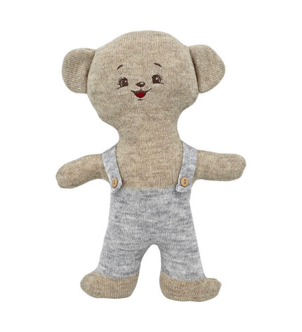 Knitted animal: Gardener Bear