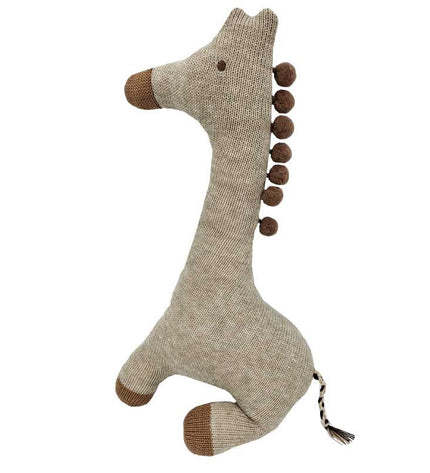 Knitted giraffe