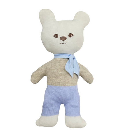Knitted animal Pilot Bear