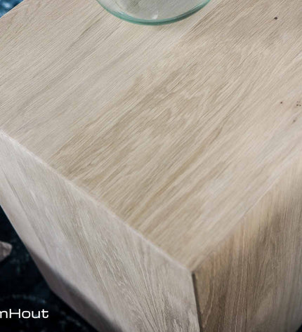 Zuil blank eiken - (60 cm hoog)