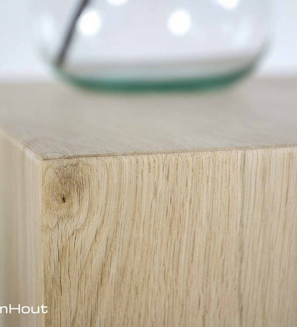 Zuil blank eiken - (60 cm hoog)