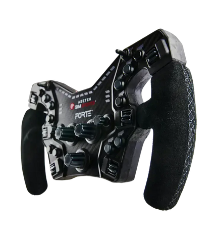 Asetek SimSports Formula Regular Steering Wheel Handles with Suede