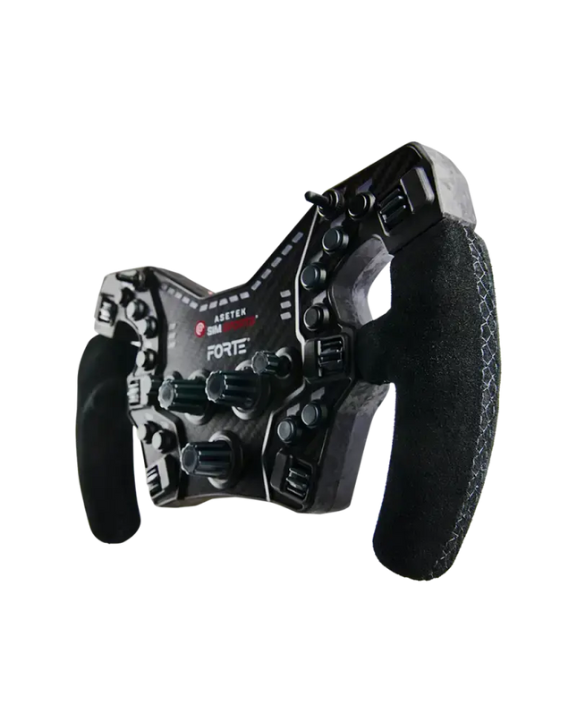 Asetek SimSports Formula Regular Steering Wheel Handles with Suede