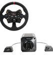 GT Rim – Round Comfort+ (Alcantara) + Forte GT Aluminium Button Box