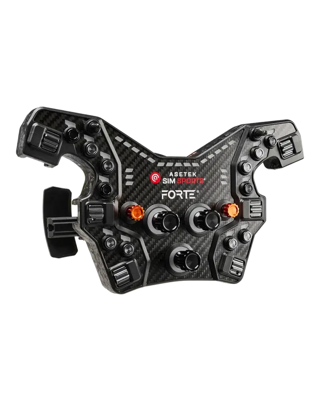 Asetek SimSports - Forte Formula Button Box (Black, Aluminum)