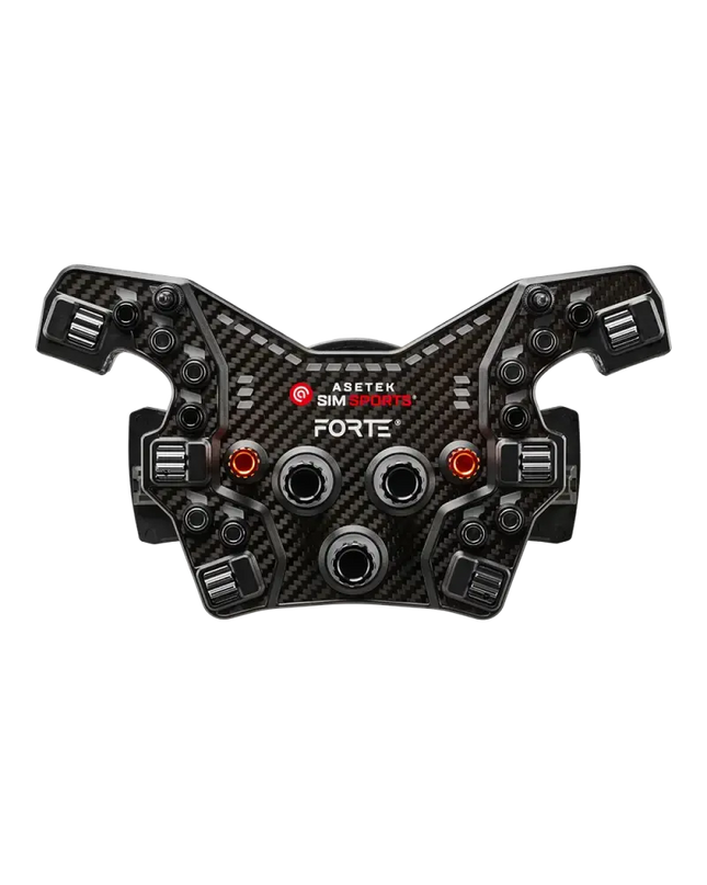 Asetek SimSports - Forte Formula Button Box (Black, Aluminum)