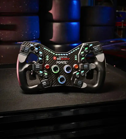 Asetek SimSports - Forte Formula Button Box (Black, Aluminum)