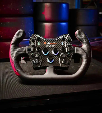 Asetek SimSports Forte GT Button Box (Black, Aluminum)