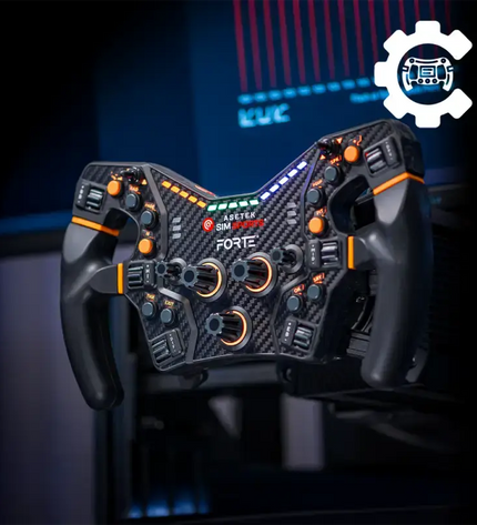 Asetek SimSports Forte® Formula Steering Wheel