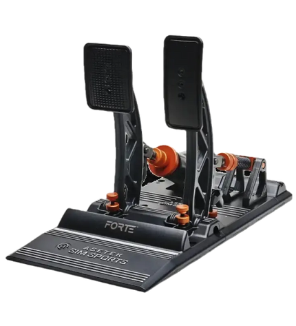 Asetek Simsports Forte™ Sim Racing Pedals Brake and Throttle