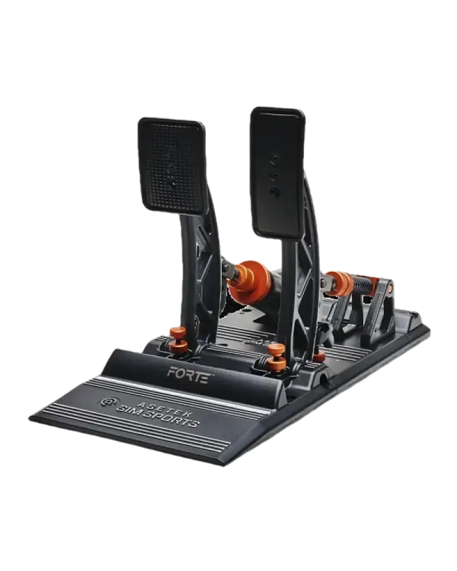 Asetek Simsports Forte™ Sim Racing Pedals Brake and Throttle