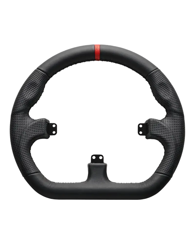 Asetek SimSports GT Closed D Black Leather Rim