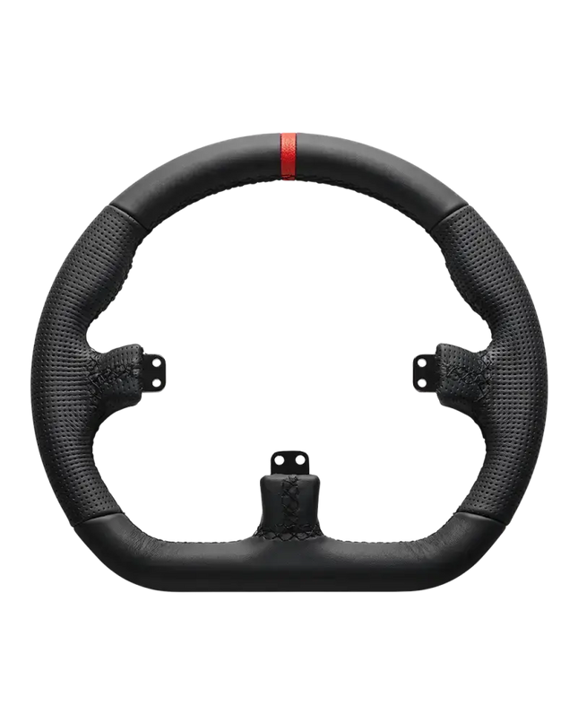 Asetek SimSports GT Closed D Black Leather Rim