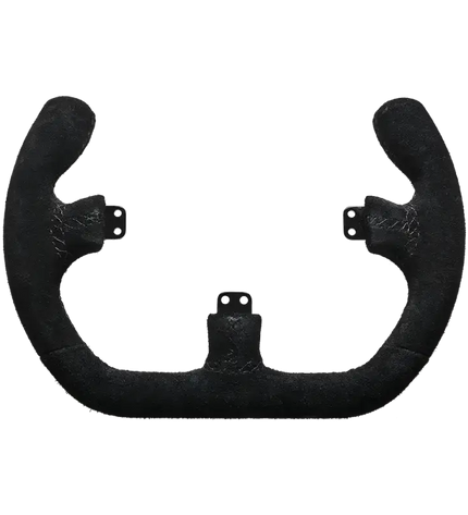 Asetek SimSports Open D Black Suede Rim