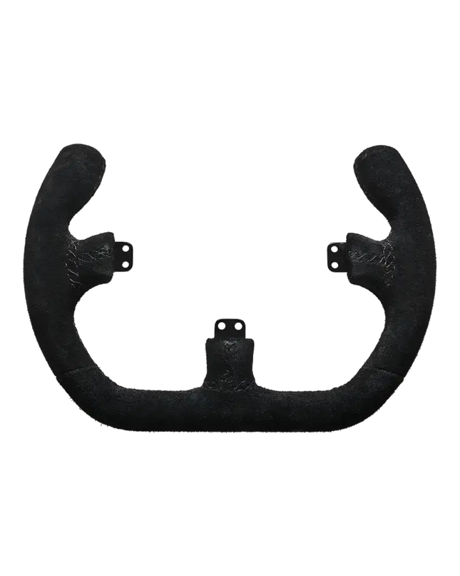 Asetek SimSports Open D Black Suede Rim