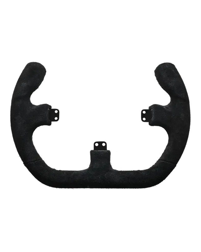 Asetek SimSports Open D Black Suede Rim