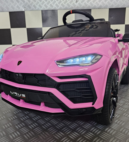 Accu-kinderauto Lamborghini Urus roze 12 volt