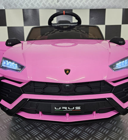 Accu-kinderauto Lamborghini Urus roze 12 volt