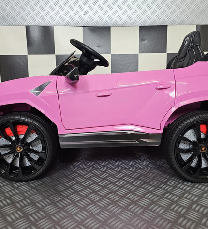 Accu-kinderauto Lamborghini Urus roze 12 volt