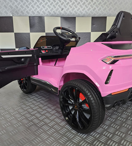 Accu-kinderauto Lamborghini Urus roze 12 volt