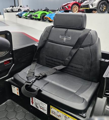 Ford Raptor 1-persoons 12-volt zwarte kinderauto