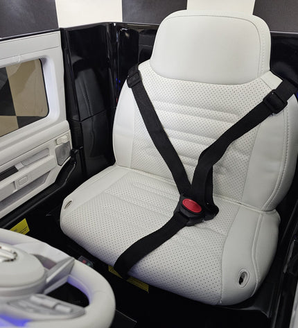 Kinderauto Mercedes EQG zwart 12 volt