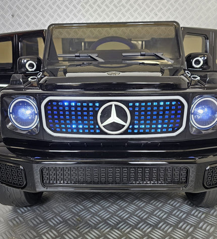 Kinderauto Mercedes EQG zwart 12 volt
