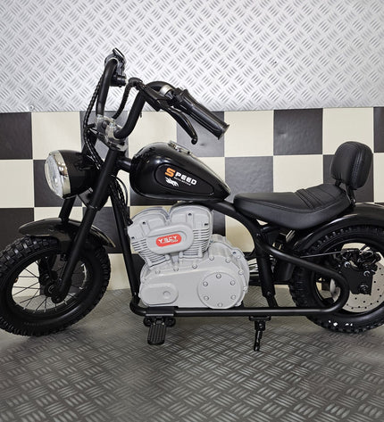 Chopper 24 volt zwart