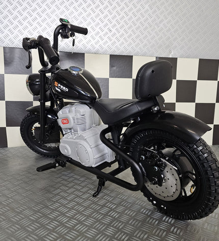 Chopper 24 volt zwart