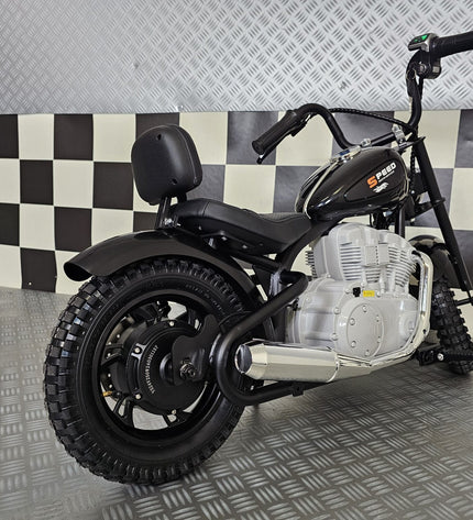 Chopper 24 volt zwart