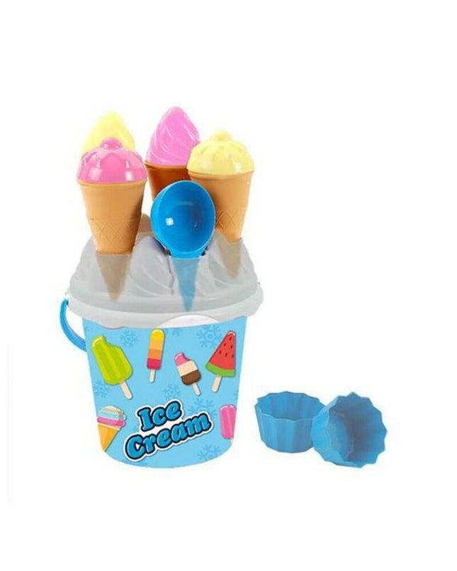 AVC Strandemmer Ice Cream AVC blue toy for outdoor play and games, featuring bright blue ice cream design.