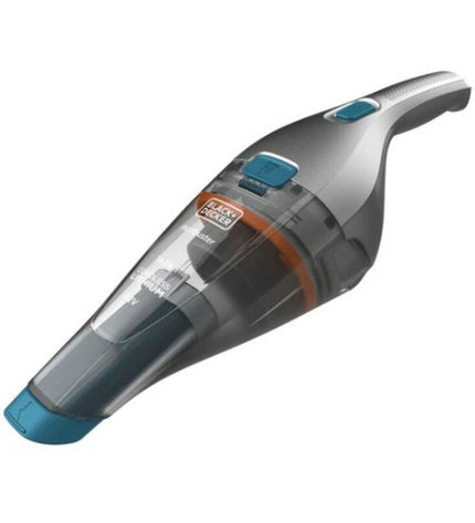 Black & Decker Dustbuster NVC215WA-QW cordless handheld vacuum cleaner with 0.38L capacity, lightweight design, suitable for quick cleanups.