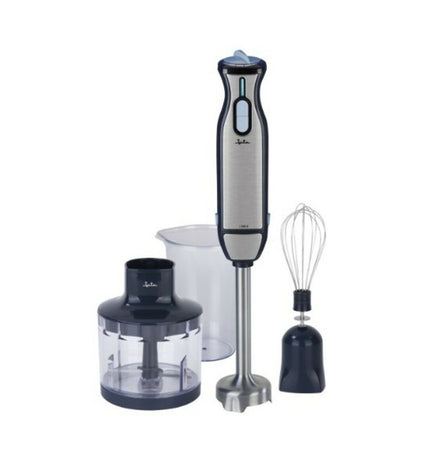 JATA JEBT5026 handblender in stainless steel with 1000W power, ideal for home cooking and small electric kitchen appliances.
