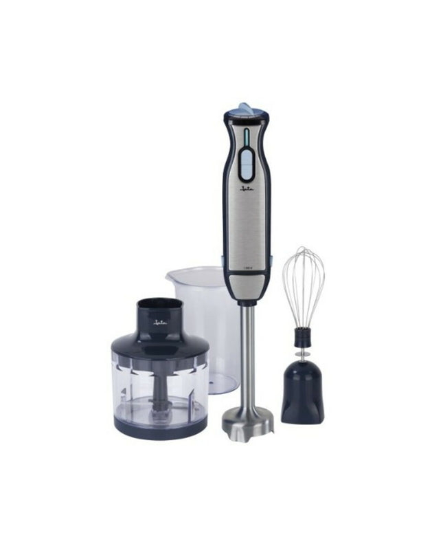 JATA JEBT5026 handblender in stainless steel with 1000W power, ideal for home cooking and small electric kitchen appliances.