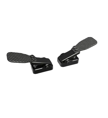LEOXZ Clutch Paddles - 3K Twill Carbon